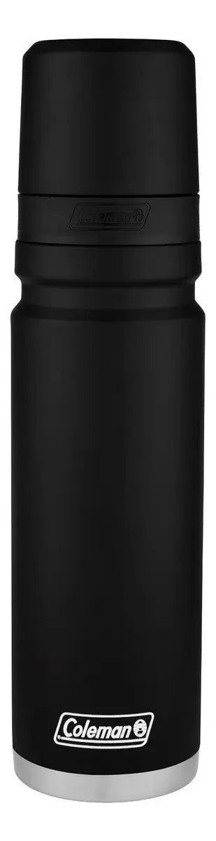 Termo Coleman Matero de acero inoxidable 1.18 L negro