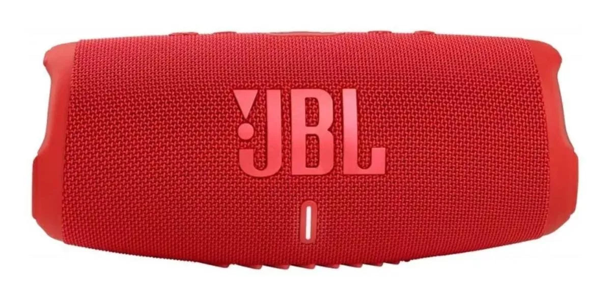 Parlante JBL Charge 5 JBLCHARGE5 portátil con bluetooth waterproof red 110V/220V