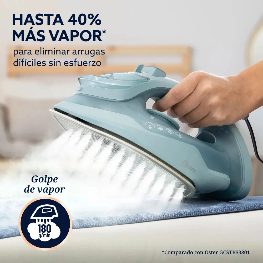 Plancha De Vapor Oster S7000 Aeroceramic Gcstac7001 Verde Claro