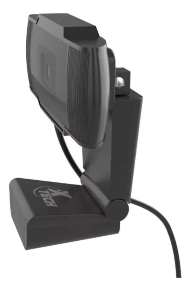 Cámara Web Hd 720p Xtech Keek Xtw-720 Con Micrófono Color Negro