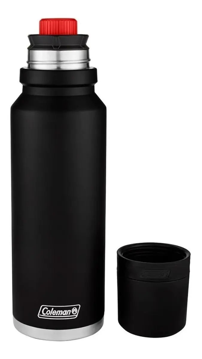 Termo Coleman Matero de acero inoxidable 1.18 L negro