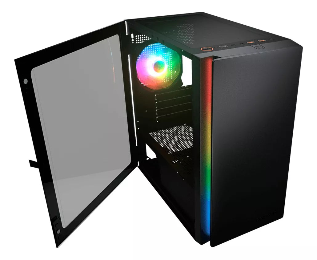 Gabinete Gamer Cougar Purity Rgb - Negro