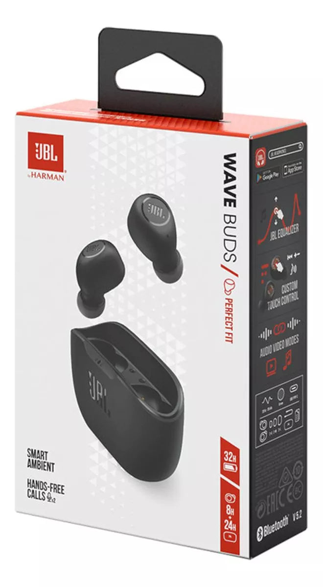 Audifonos Jbl Wave Buds Tws Auriculares Intraaurales True Wi