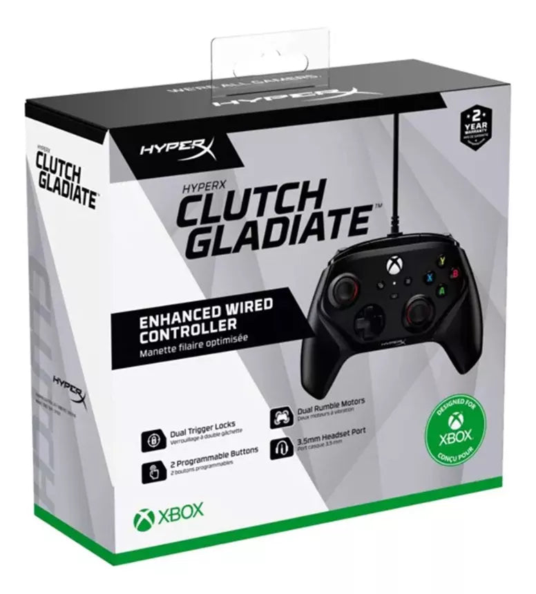 Control Hyperx Clutch Gladiate Cableado Para Xbox Series X C