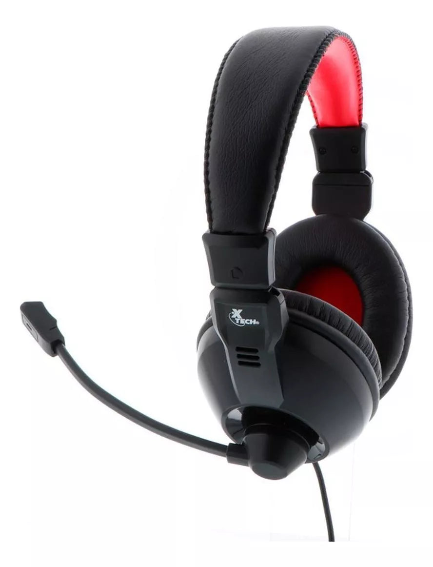 Auriculares Pc Gamer Diadema Xth-500 Con Microfono Color Negro
