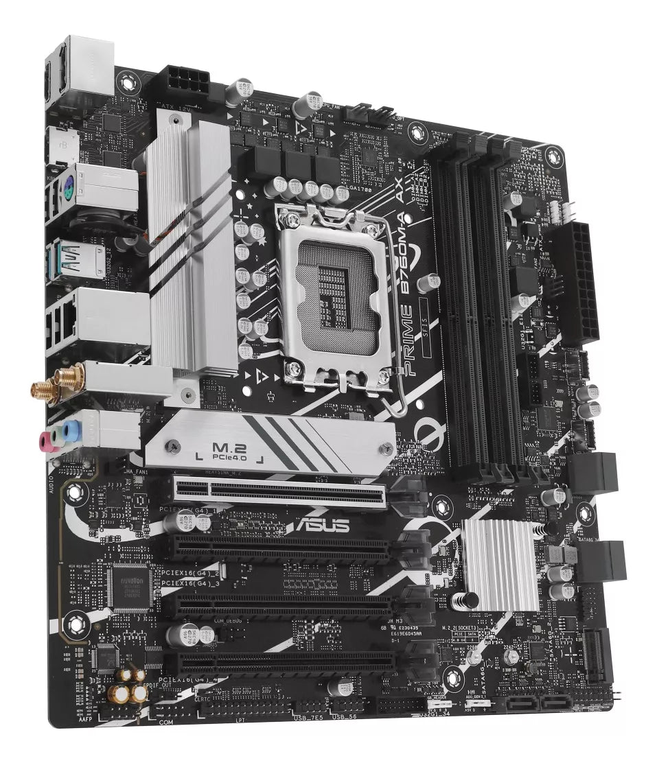 Tarjeta Madre Asus Prime B760m-a Ax Lga1700 Ddr5 Atx Pcie4.0