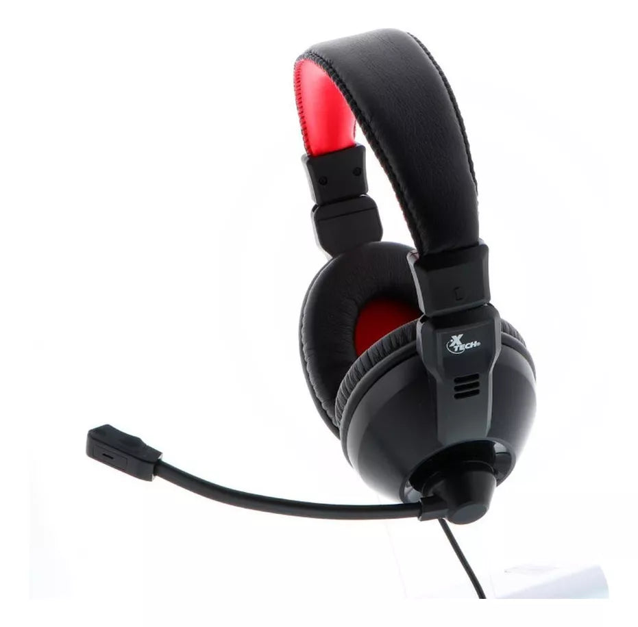 Auriculares Pc Gamer Diadema Xth-500 Con Microfono Color Negro