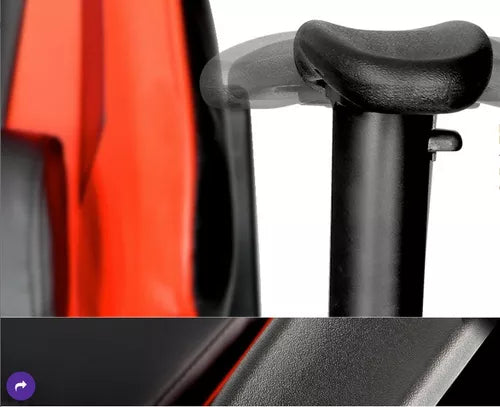 Silla Gamer Primus Thrónos 100t Rojo/negro Pch-102rd