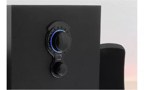 Parlantes Stéreo 2.1 Xtech Augury Xts 420/ Online Tecnologia Color Negro