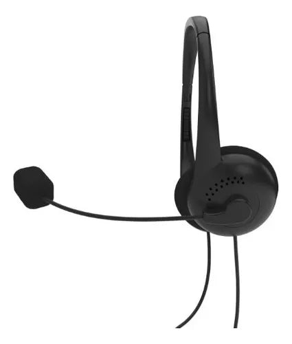 Audífonos Con Micrófono Xtech Xth-230 Alámbrico 3.5mm /v Color Negro