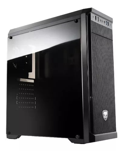 Gabinete Gamer Cougar Mx 330 Black Con Ventana