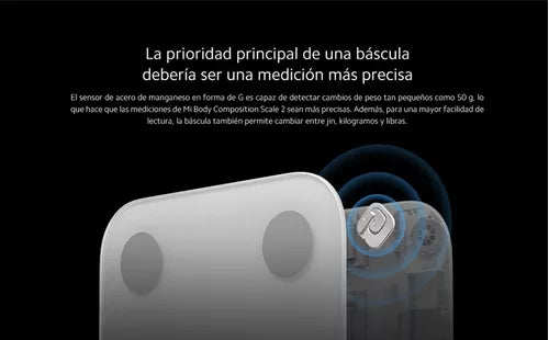 Pesa Xiaomi Mi Body Composition Scale 2 Color Blanco