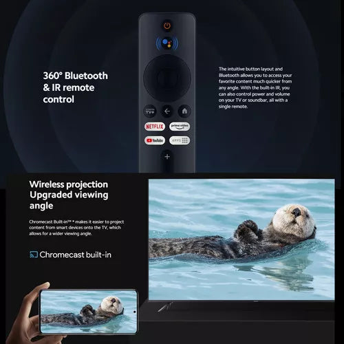 Xiaomi Mi Tv Box S 2nd Control De Voz 4k 8gb Con 2gb De Memoria Ram
