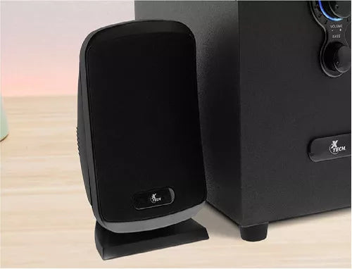 Parlantes Stéreo 2.1 Xtech Augury Xts 420/ Online Tecnologia Color Negro
