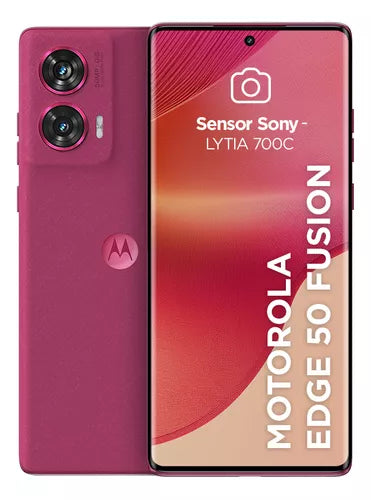 Smartphone Motorola Edge 50 Fusion 5g Pink Suede 256 Gb 8 Gb Ram