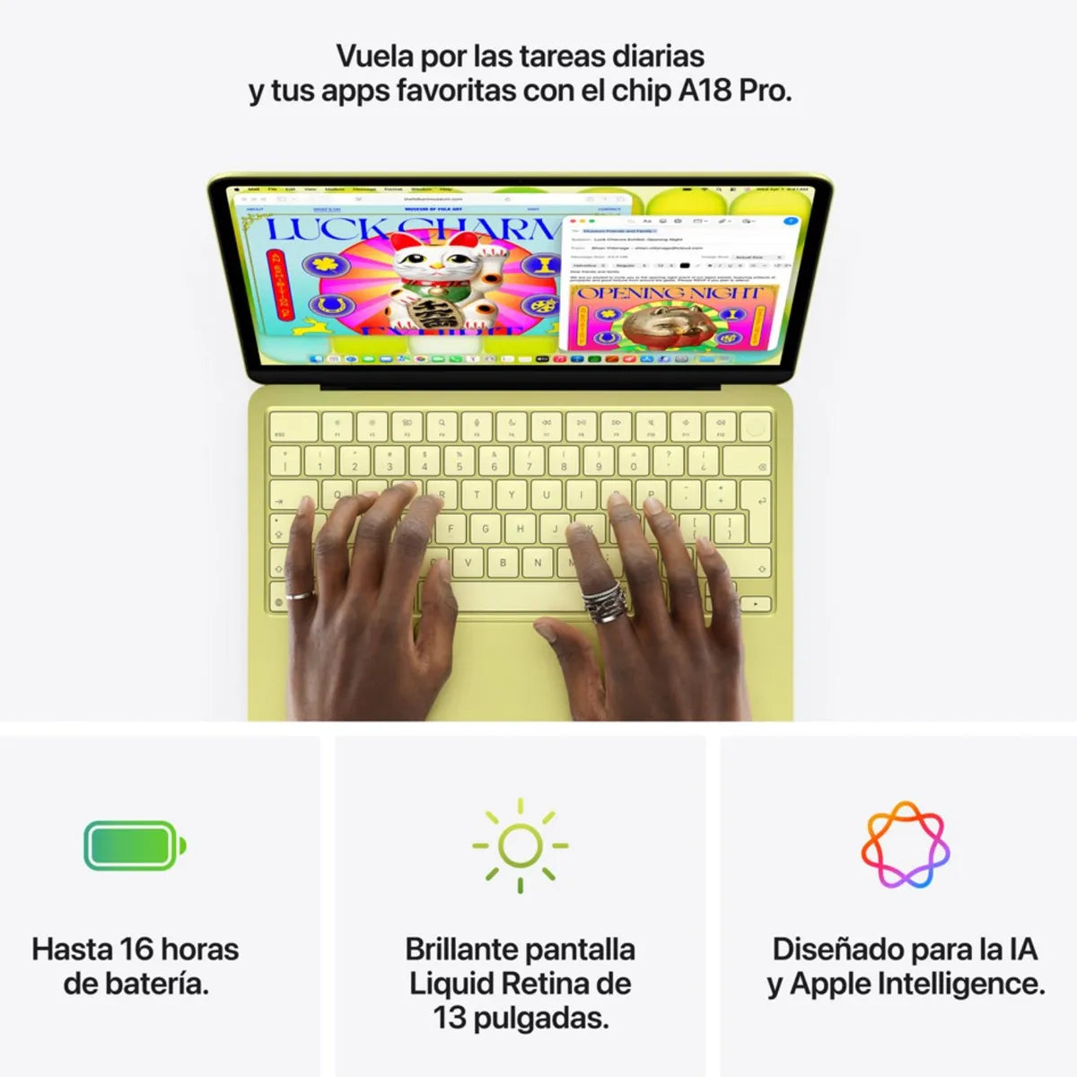 Apple 2026 Macbook Neo (de 13 Pulgadas, Chip A18 Pro 256gb