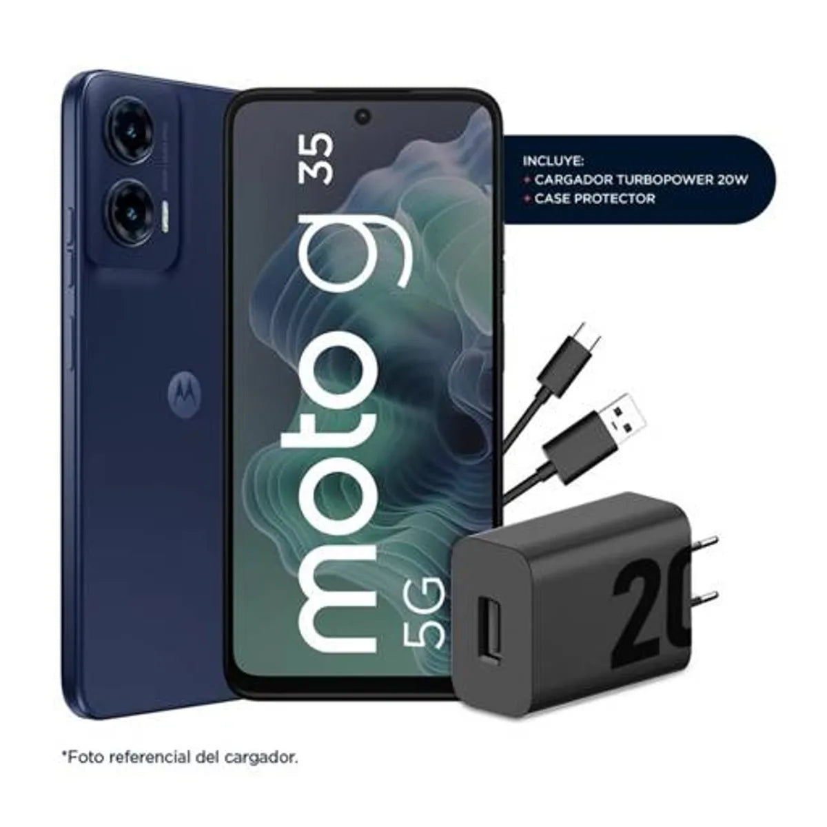 Celular Motorola Moto G35 4+256GB Negro