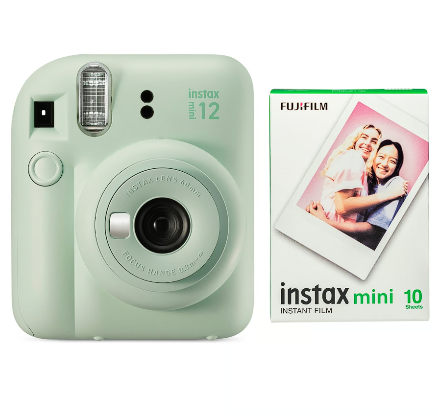 Cámara Instantánea Fujifilm Instax Kit Mini 12 + 10 Fotos