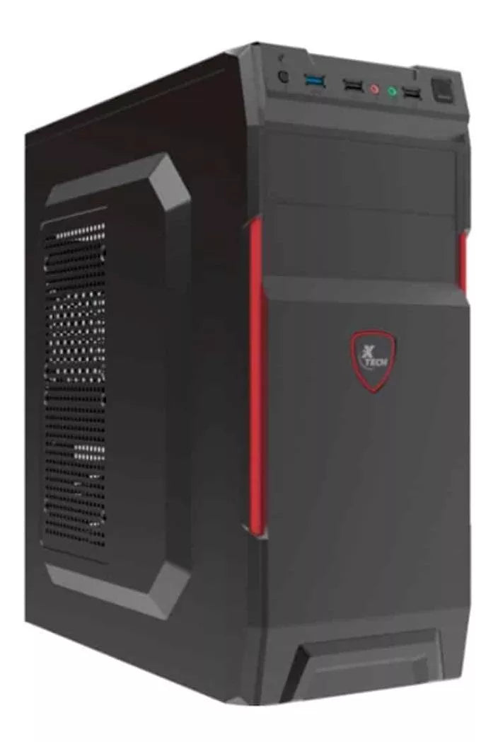 Gabinete Gamer Xtech Xtq-214 Mid Tower Atx Con Fuente 600w