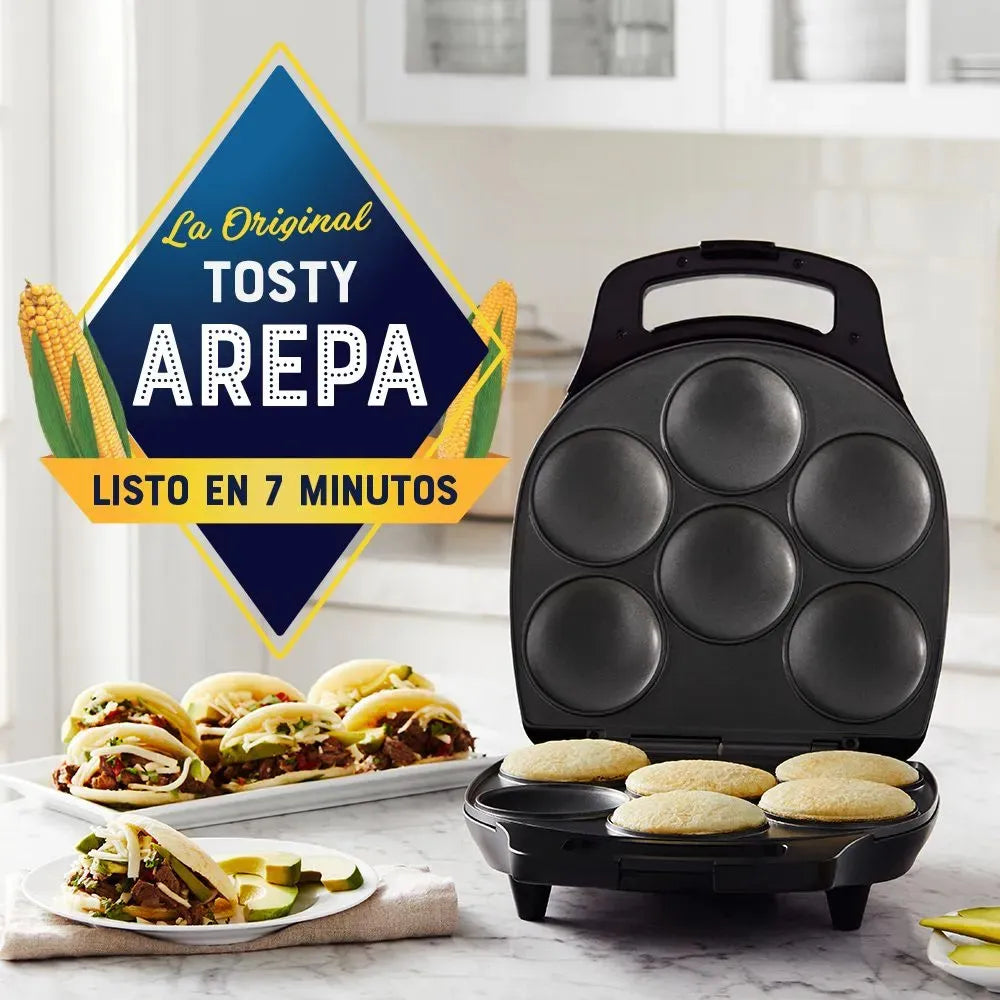 Tosty Arepa Oster, Recubrimiento Antiadherente, Ckstam05013