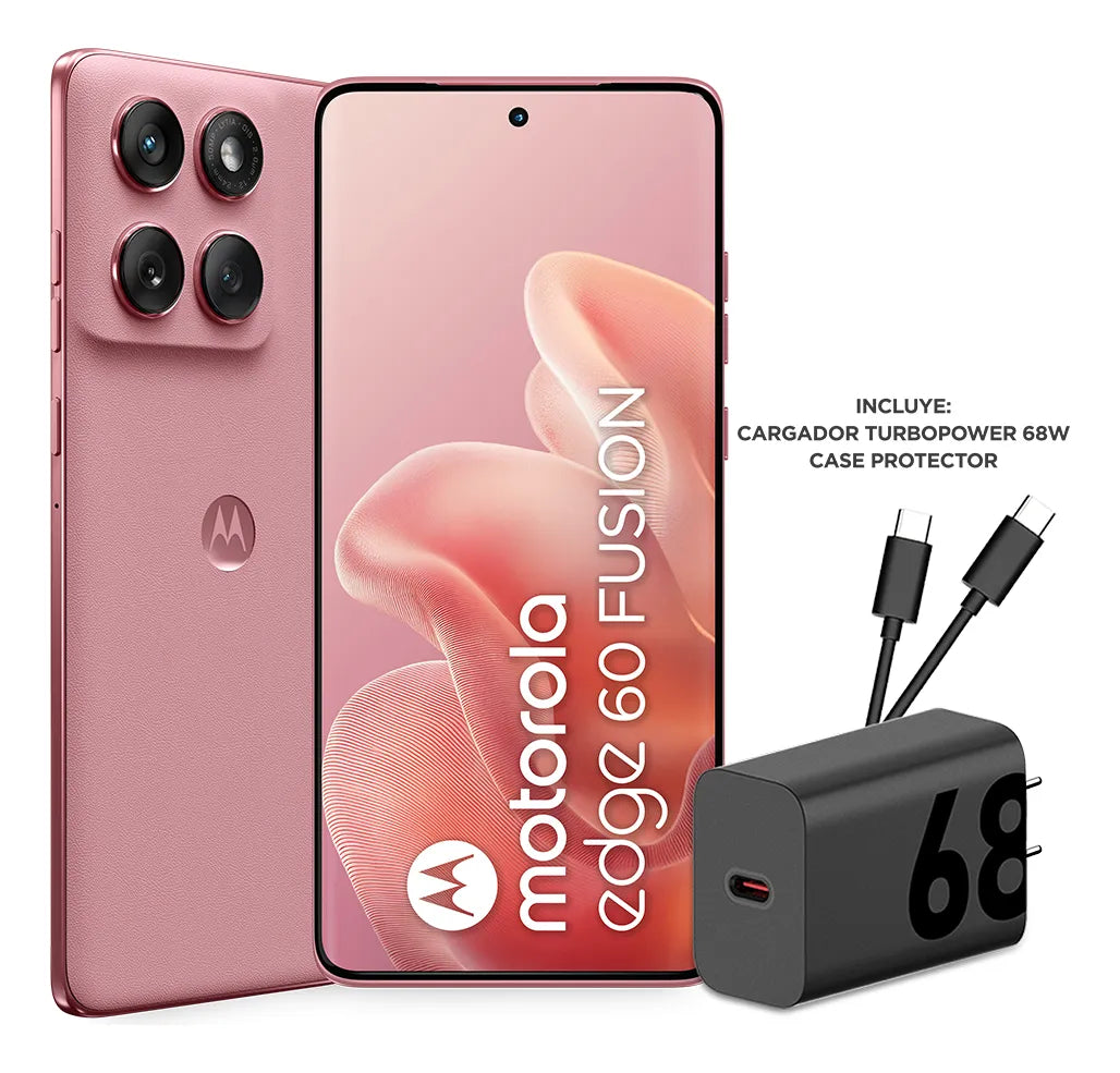 Motorola Edge 60 Fusion 8+256gb Rosado Rosa