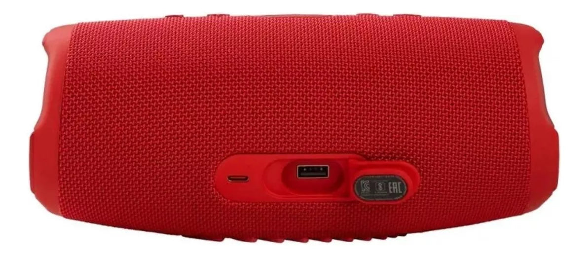 Parlante JBL Charge 5 JBLCHARGE5 portátil con bluetooth waterproof red 110V/220V