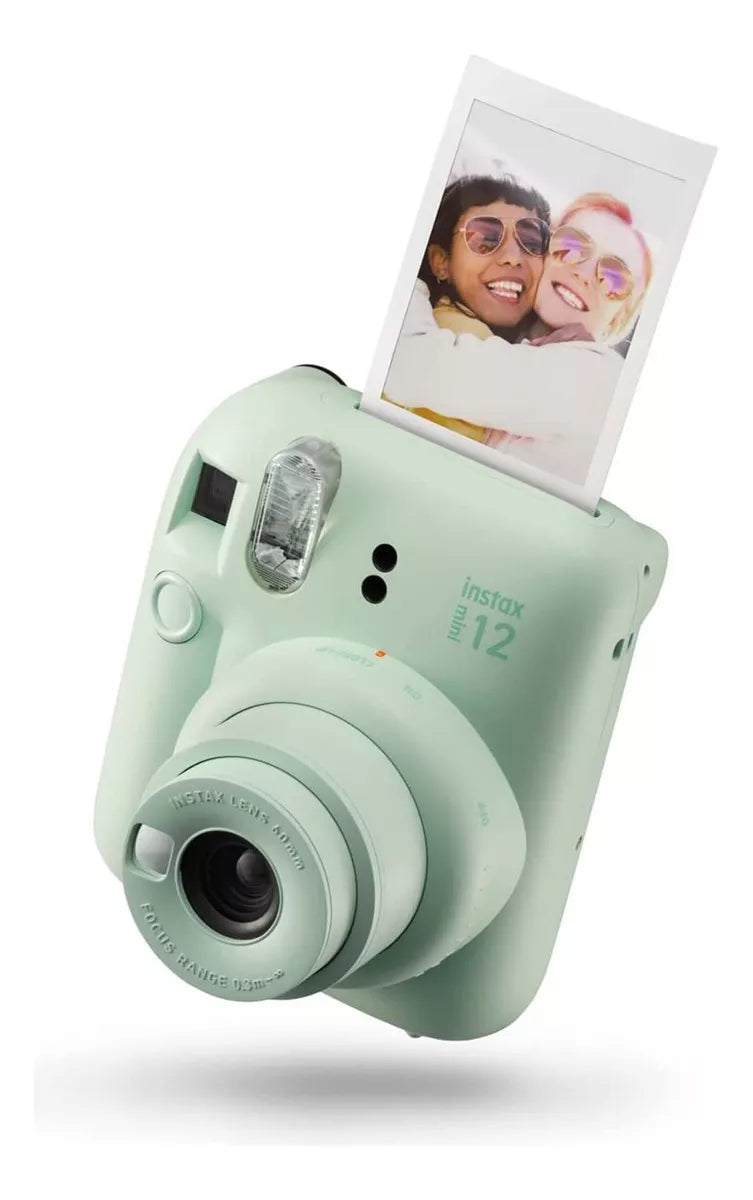 Cámara Instax Mini 12 - Color azul/Verde/Rosa