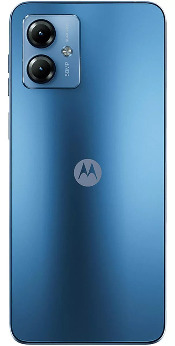 Celular Motorola Moto G14 4g 4gb 128gb 6.5 Fhd+ 60 Hz 50 Mp Azul Internacional