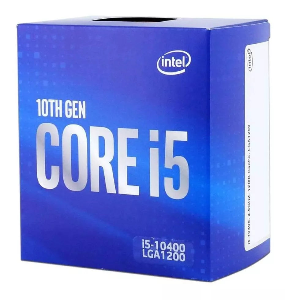 Procesador Gamer Intel Core I5-10400 Bx8070110400 De 6 Núcleos Y 4.3ghz De Frecuencia Con Gráfica Integrada