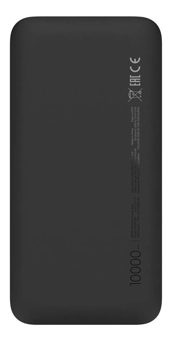 Xiaomi 10000mah Redmi Power Bank Black Color Negro