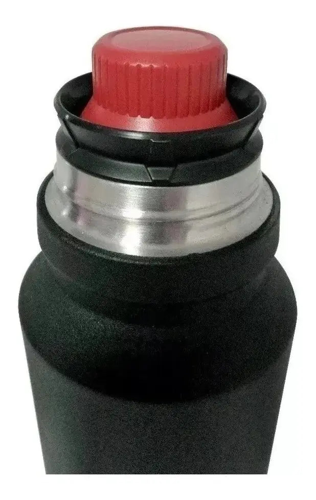Termo Coleman Matero de acero inoxidable 1.18 L negro