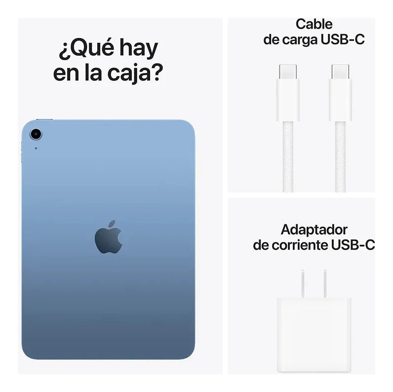 Apple Ipad 11 A3354 Wi-Fi 128gb y 6GB RAM Color Azul - Distribuidor Autorizado