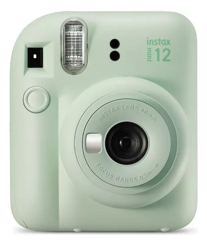 Cámara Instax Mini 12 - Color azul/Verde/Rosa