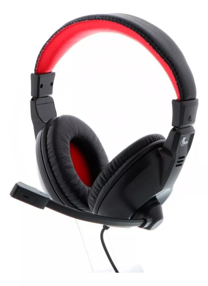 Auriculares Pc Gamer Diadema Xth-500 Con Microfono Color Negro