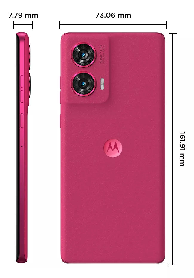 Smartphone Motorola Edge 50 Fusion 5g Pink Suede 256 Gb 8 Gb Ram