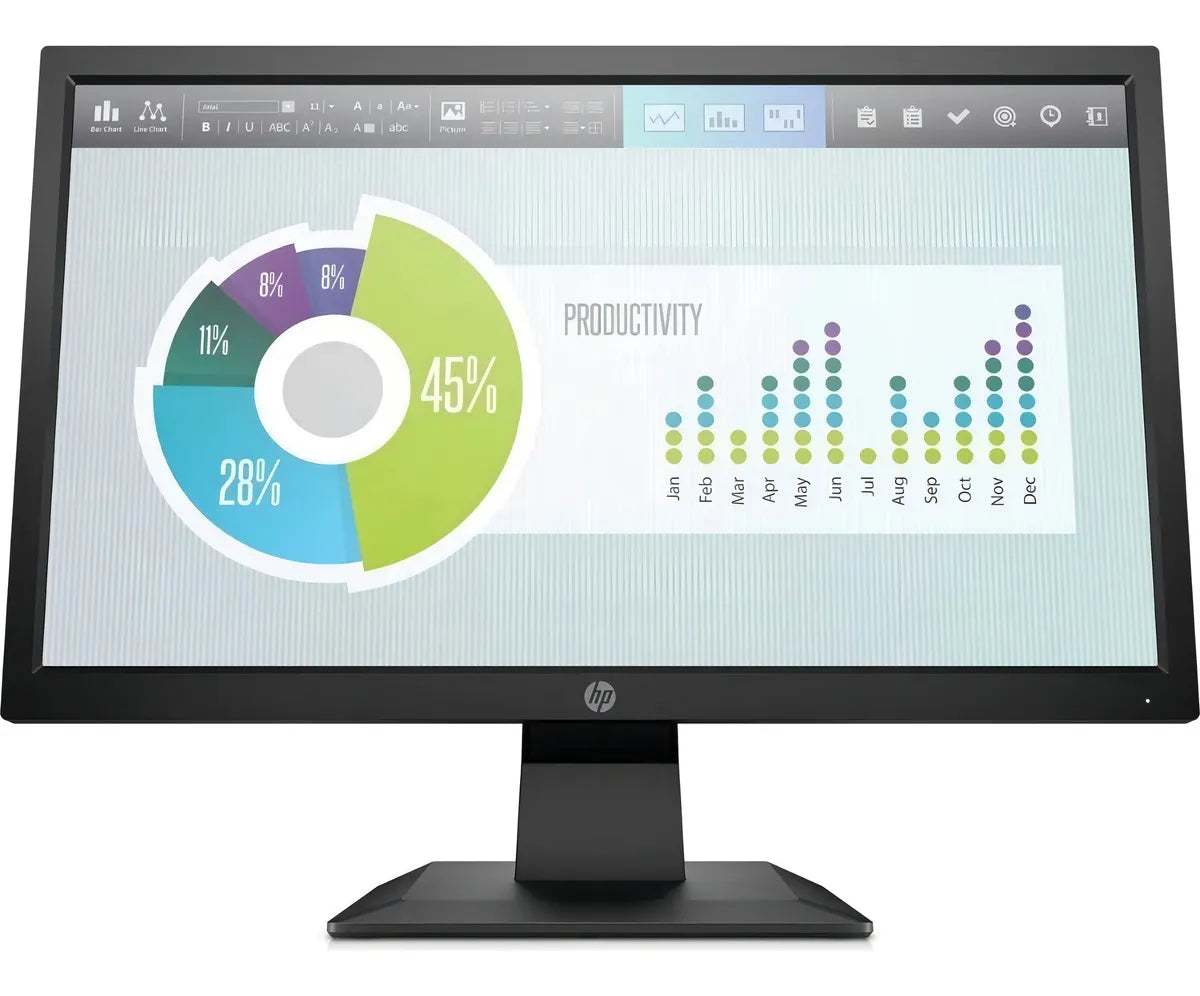 Monitor Hp P204v Led 19,5'' Hdmi Vga Vesa Hd+ 60hz