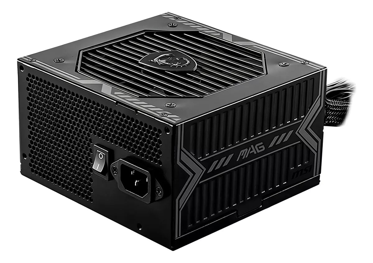 Fuente De Poder 650w Gamer Msi 80 Plus Bronze Mag A650bn Atx