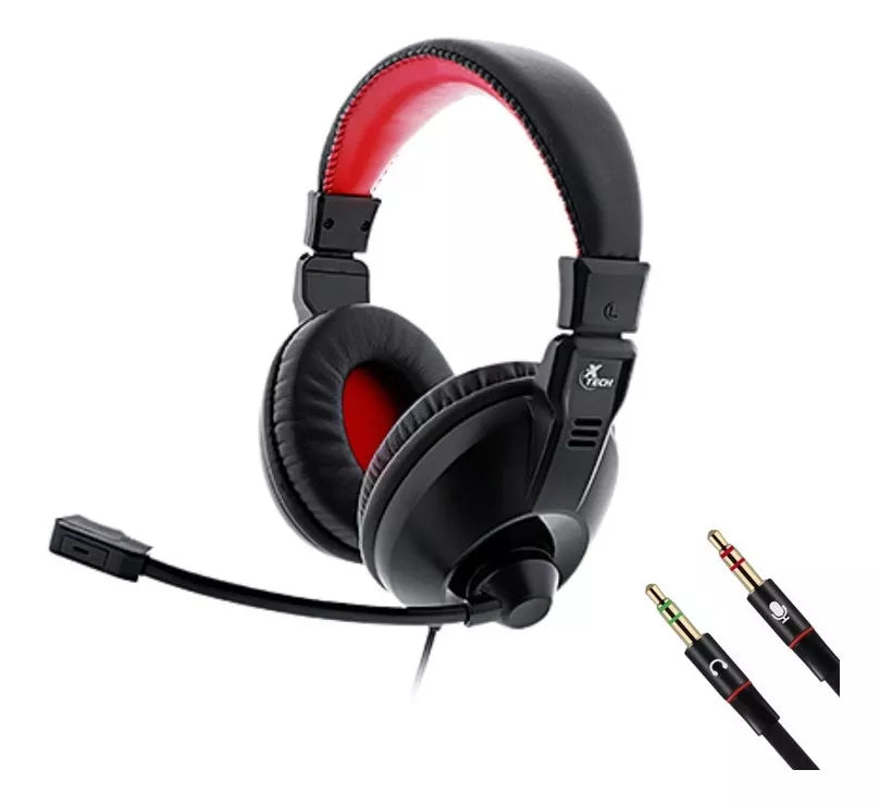 Auriculares Pc Gamer Diadema Xth-500 Con Microfono Color Negro