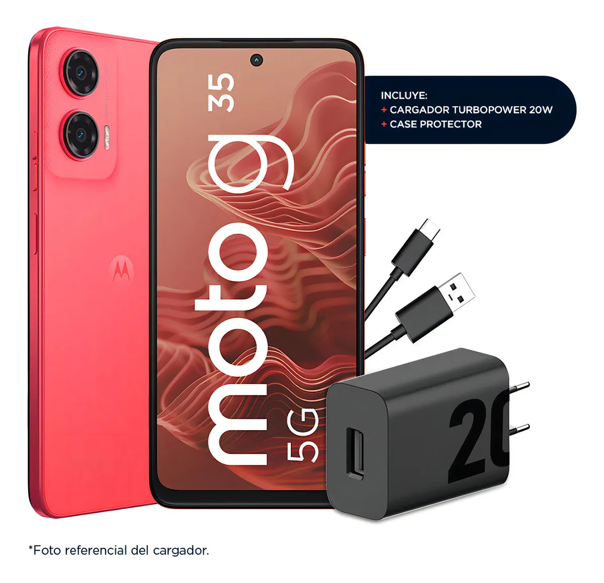 Moto G35 5g Naranja 4+128gb