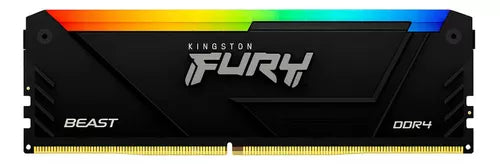 Memoria Ram Fury Beast Rgb Ddr4 3200mt/s 8gb Kf432c16bb2a/8