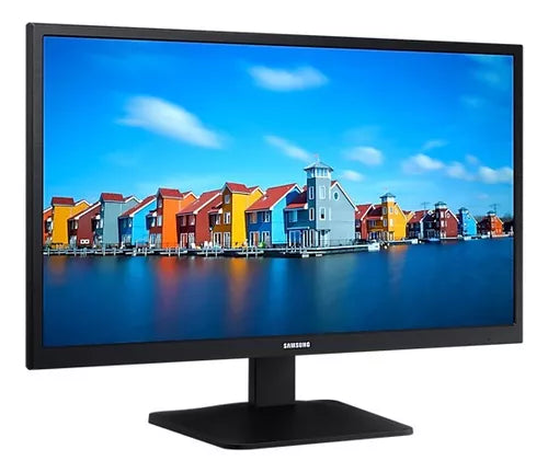 Monitor Plano Samsung 22 S22a33anhl Fhd 60 Hz 5 Gtg Color Negro