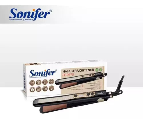 Plancha Alisadora De Cabello Profesional Para Mujer Sonifer