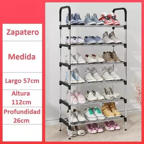 Zapatero Organizador Armable Estante Zapatos 160