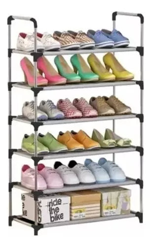 Organizador De Zapatos Fácil Transportar 6 Capas Zapatero