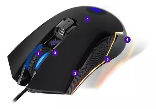 Mouse Gamer Primus Gladius 8200t Pmo-102 Gaming 8200 Dpi Usb